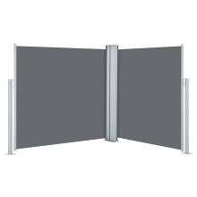 vidaXL udtrækkelig sidemarkise antracit 100 x 600 cm