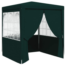 vidaXL Professional Party Tent with Side Walls 2m Green Garden Canopy Gazebo