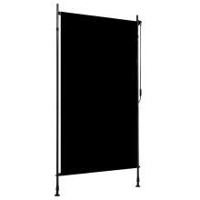 vidaXL rullegardin, 120x270 cm, antracit