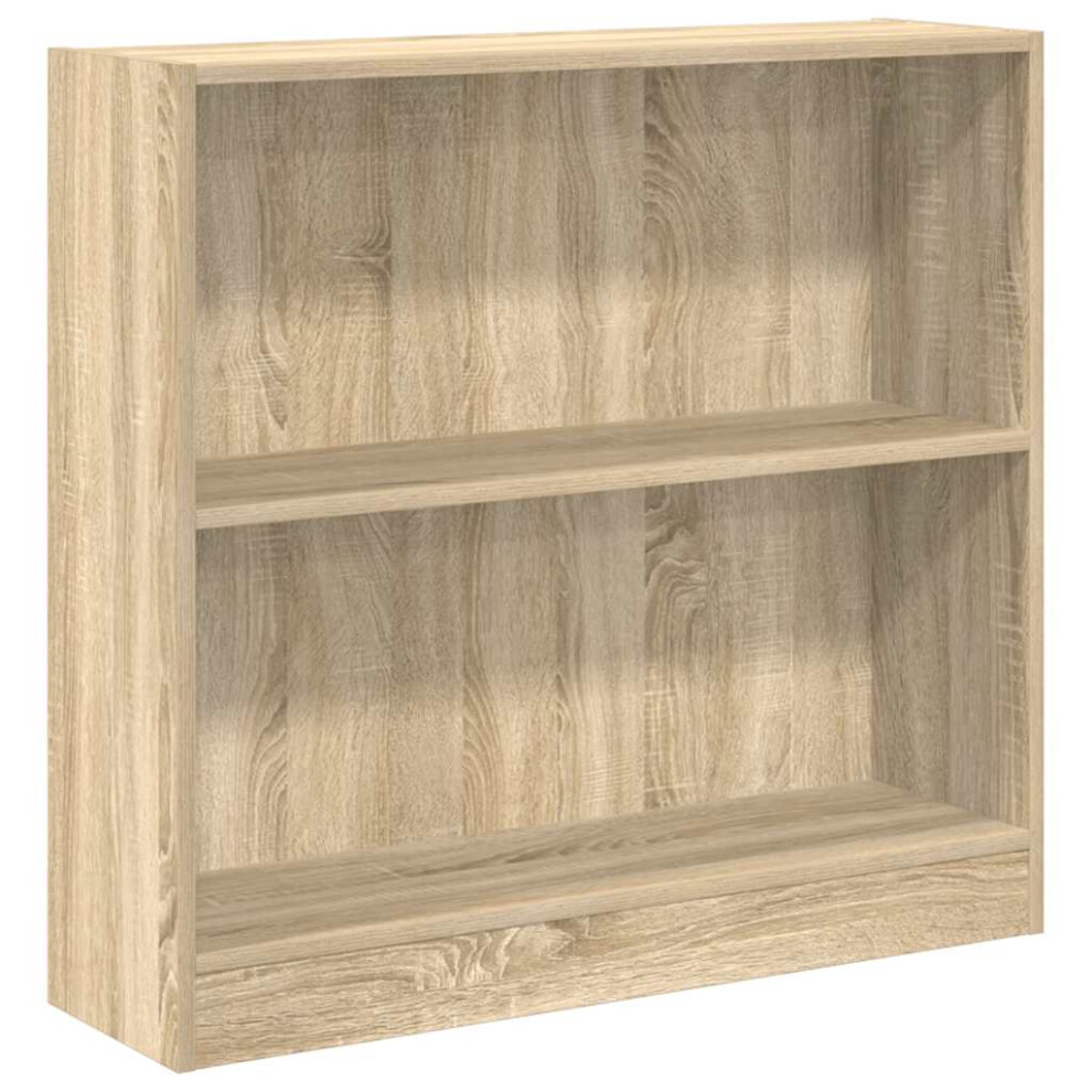 Vidaxl (Sonoma Oak) Book Cabinet Display Rack Bookshelf Storage Shelf Rack Engineered Wood