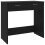 vidaXL Desk Black Engineered Wood Corner Computer Desk Office Workstation 1