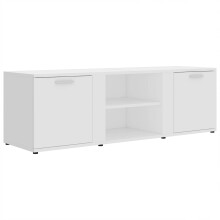 vidaXL TV-skab hvid 120x34x37 cm spånplade