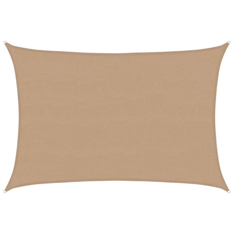 Vidaxl Sunshade Sail Taupe Sun Sail Tarp Patio Shade Shade Canopy Screen Tarp