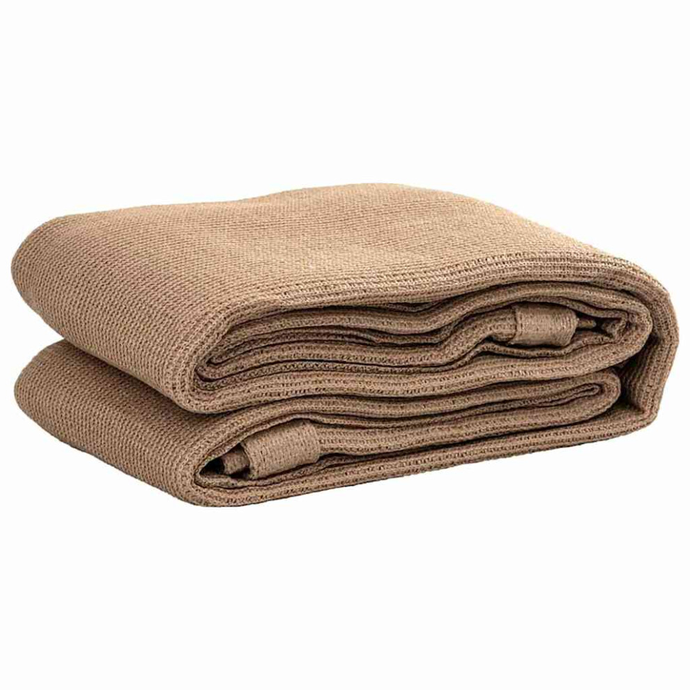 Vidaxl Tent Carpet 250X250 Cm Taupe Patio Outdoor Camping Rug Groundsheet