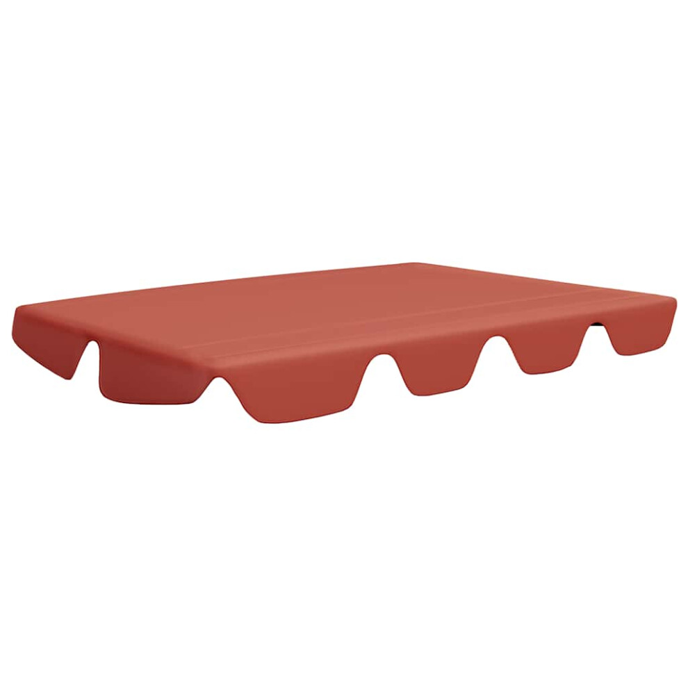 Vidaxl Replacement Canopy For Garden Swing Outdoor Sunshade Gazebo Terracotta