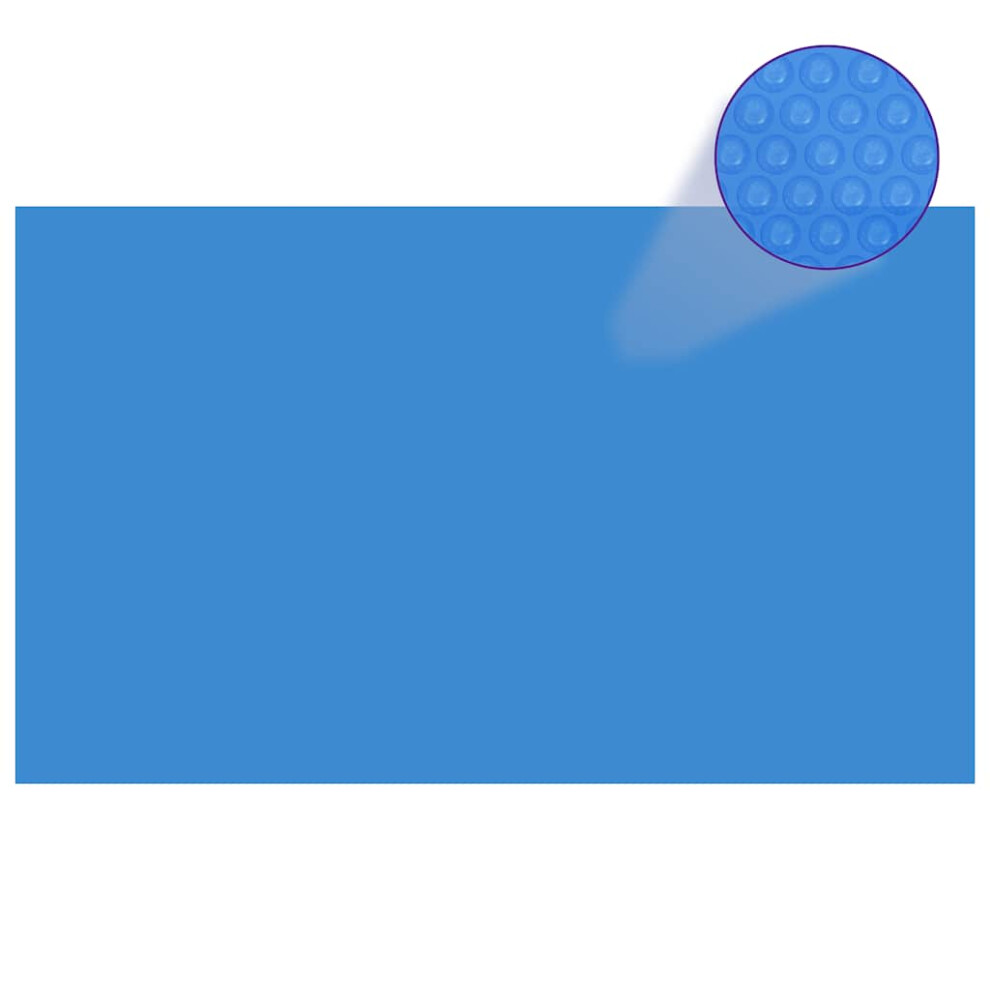 Vidaxl Blue Rectangular Pool Cover 1000X600 Cm Pe Swimming Pool Cloth Sheet
