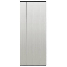 vidaXL Insect Door Screen with Mesh Curtain Fly Screen Blind Black Polyester