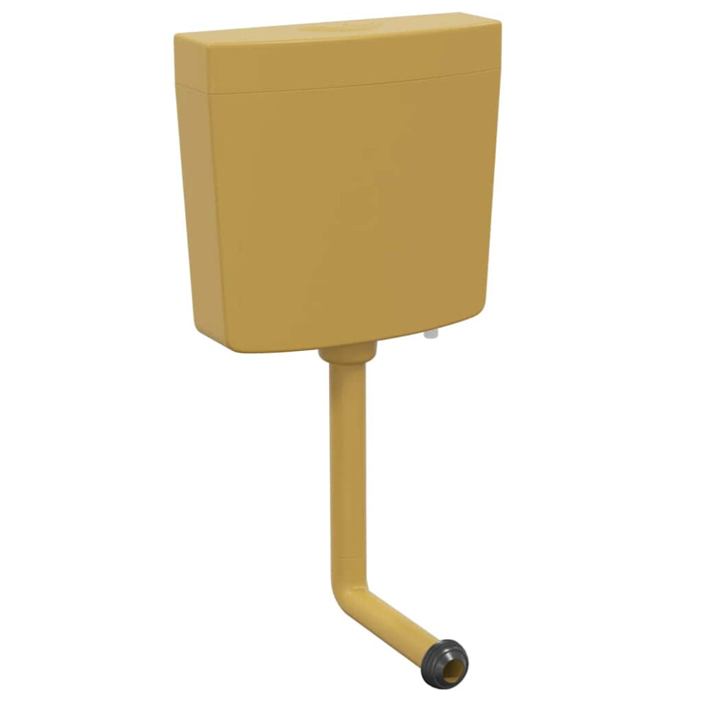 vidaXL Toilet Cistern with Bottom Water Inlet 3/6 L Curry Water Toilet Tank