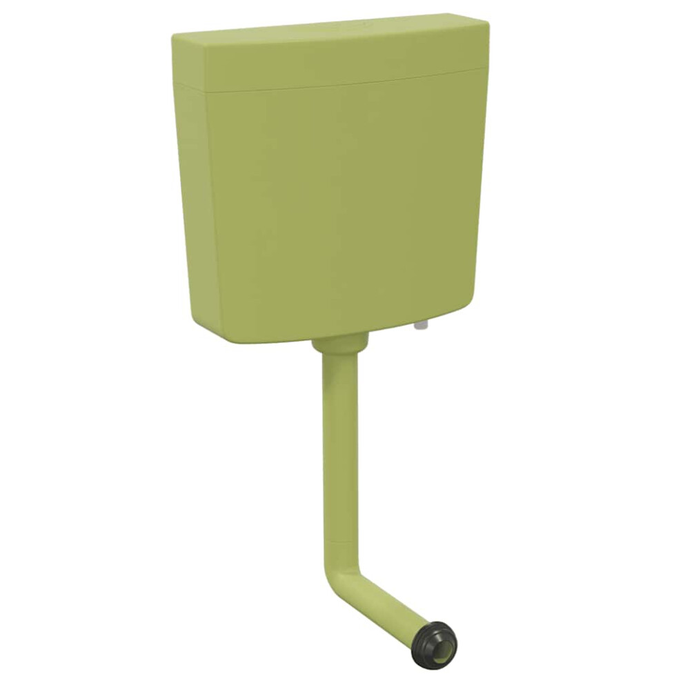vidaXL Toilet Cistern with Bottom Water Inlet 3/6 L Olive Water Toilet Tank