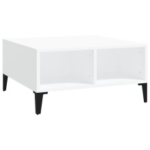 vidaXL Coffee Table White Engineered Wood Indoor Furniture Couch Sofa Table
