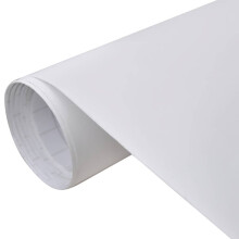 (matt white, 100 x 150 cm + 50 x 150 cm/ 2 pcs) vidaXL Car Film Water Resistant Vehicle Wrap Sticker Sheet Protection Film
