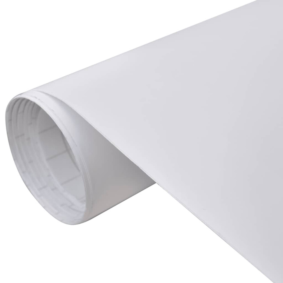 Vidaxl White (Matt 100 X 150 Cm/ 1 Pcs) Car Film Water Resistant Vehicle Wrap Sticker Sheet Protection Film