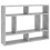 VidaXL vidaXL Wall Shelf Concrete Grey Engineered Wood Hanging Wall Display Cabinet 1