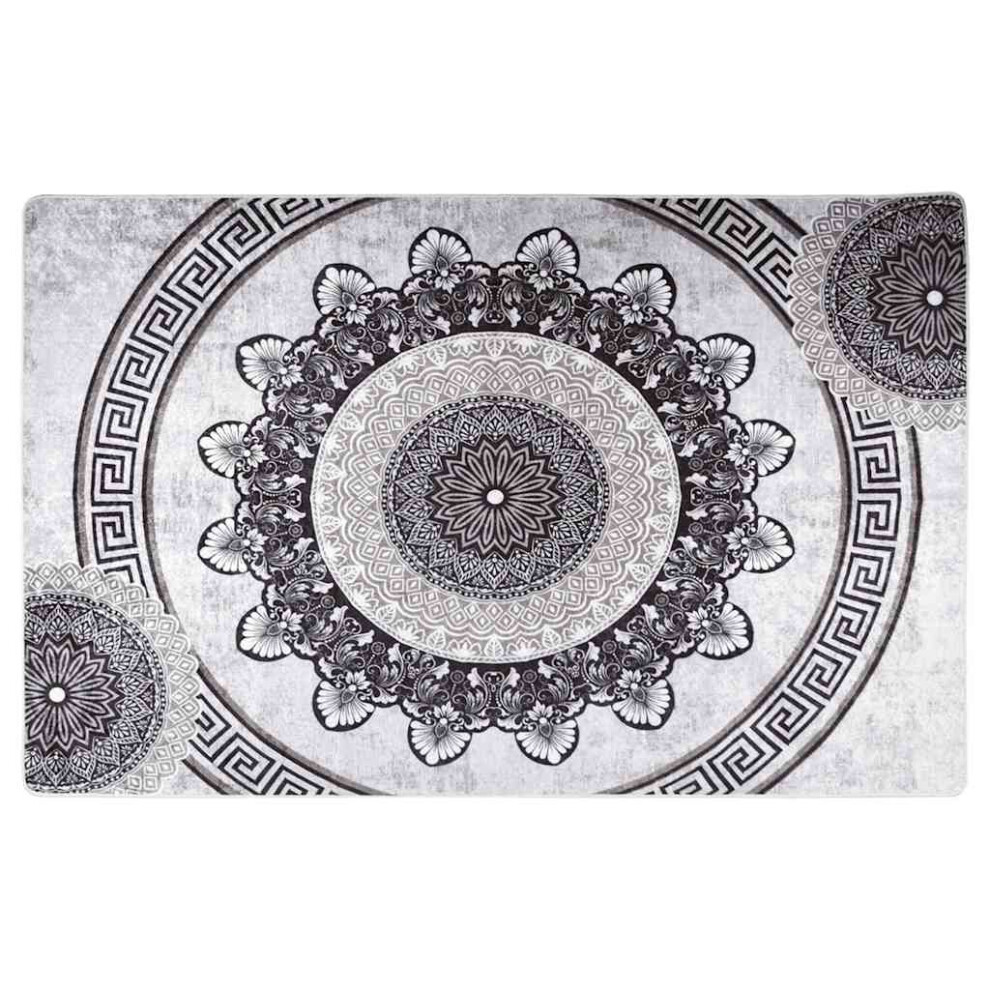 Vidaxl Rug Washable Multicolour Anti Slip Living Room Floor Carpet Area Rug