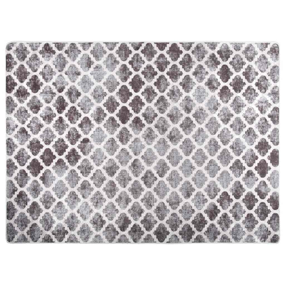 Vidaxl Rug Washable Multicolour Anti Slip Living Room Floor Carpet Area Rug