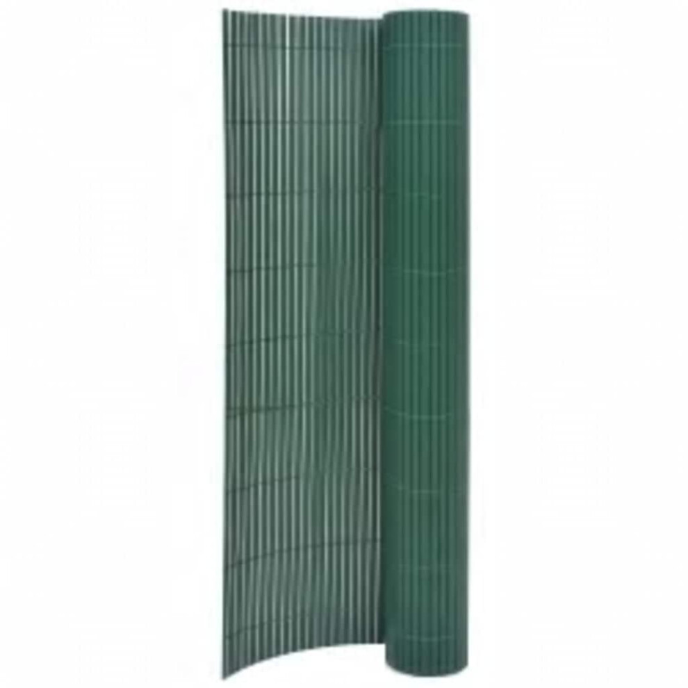 Vidaxl Double-Sided Garden Fence Green Porch Blind Windbreak Privacy Screen