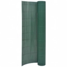 vidaXL Gartenzaun Doppelseitig 110x500 cm Grün