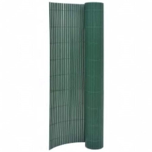 VidaXL vidaXL Gartenzaun Doppelseitig 110x500 cm Grün