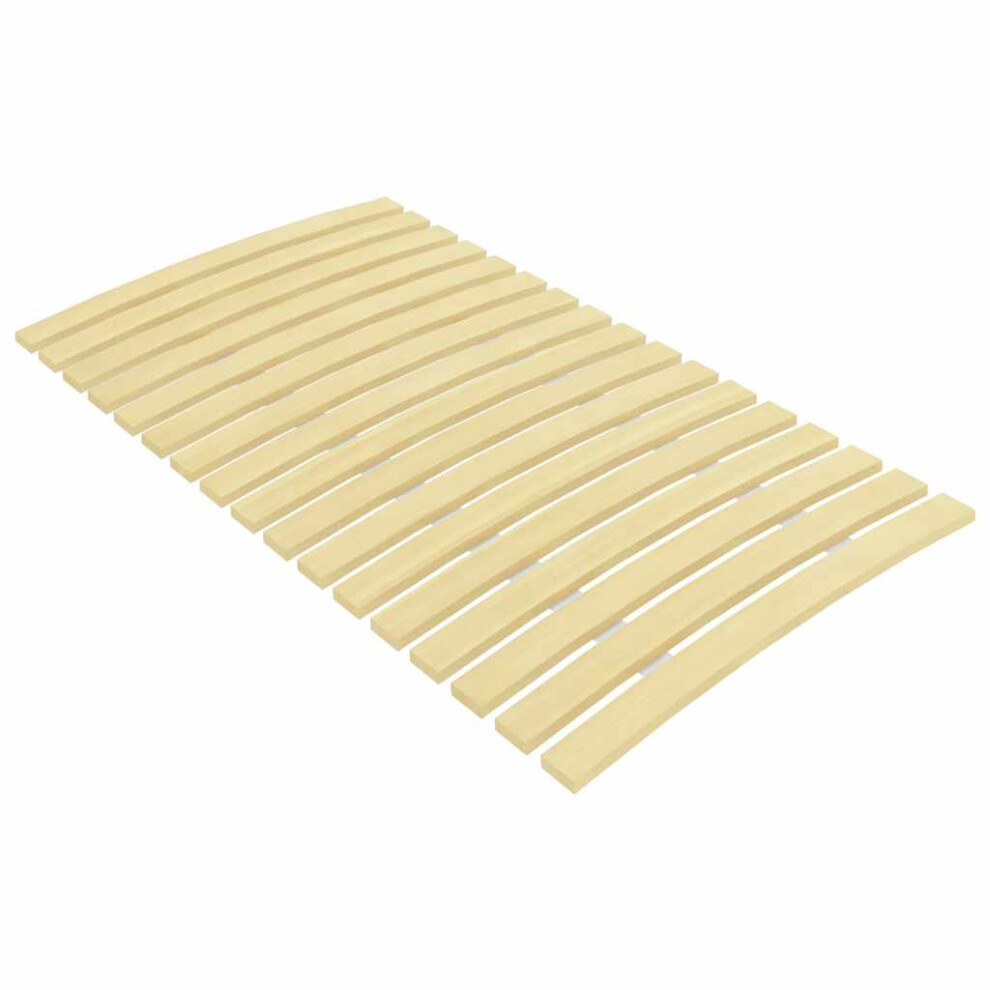 Vidaxl (70 X 200 Cm) Slatted Bed Base With Slats Bedroom Bed Slat Frame Mattress Foundation