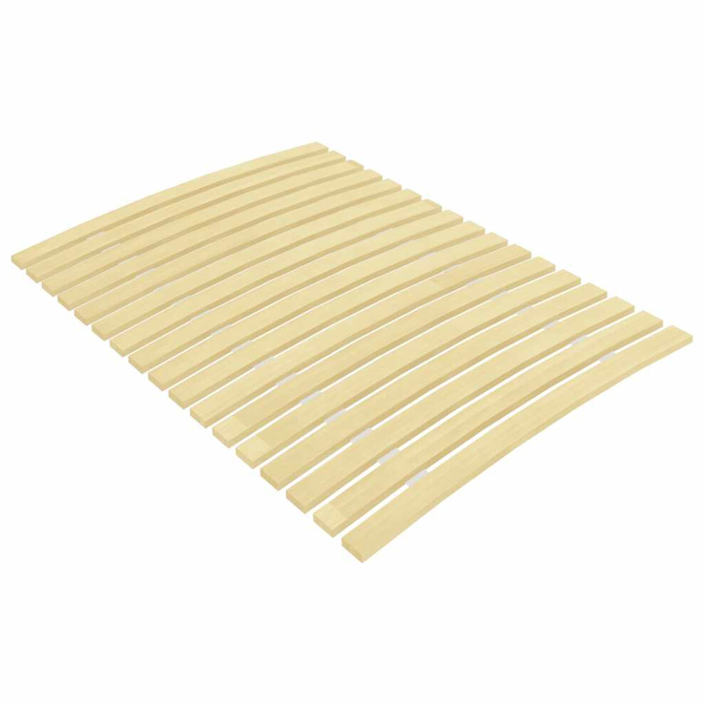 Vidaxl (90 X 200 Cm) Slatted Bed Base With Slats Bedroom Bed Slat Frame Mattress Foundation