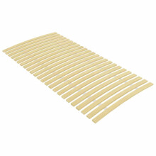 (100 x 200 cm) vidaXL Slatted Bed Base with Slats Bedroom Bed Slat Frame Mattress Foundation