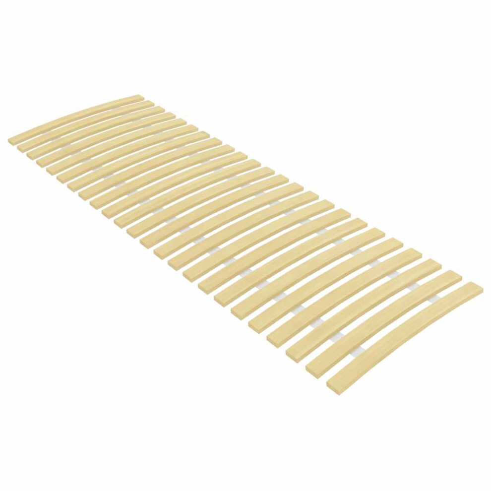 Vidaxl (70 X 200 Cm) Slatted Bed Base With Slats Bedroom Bed Slat Frame Mattress Foundation