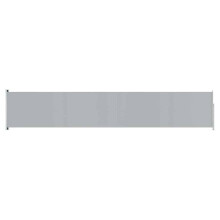 (grey, 117 x 600 cm) vidaXL Retractable Side Awning Garden Privacy Screen Balcony Outdoor Screen