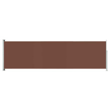 vidaXL Seitenmarkise Ausziehbar 180x600 cm Braun