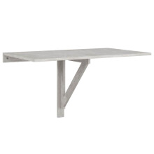 (Concrete grey) vidaXL Folding Wall Table Office Bedroom Computer Writing Desk Multi Colours
