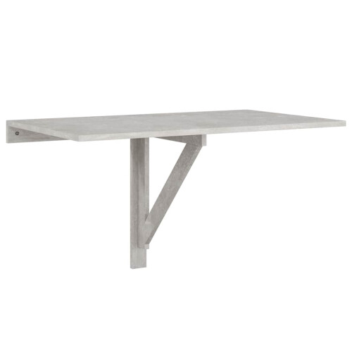 VidaXL (Concrete grey) vidaXL Folding Wall Table Office Bedroom Computer Writing Desk Multi Colours