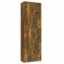 (smoked oak) vidaXL Office Cabinet Filing Folder Organiser Storage Cabinet Engineered Wood