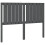 VidaXL (grey, 125.5 x 4 x 100 cm) vidaXL Bed Headboard Home Bedroom Decorative Bed Header Panel Solid Wood Pine 1