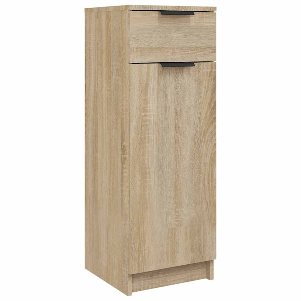 Vidaxl (Sonoma Oak) Bathroom Cabinet Engineered Wood Vanity Unit Cupboard Multi Colours