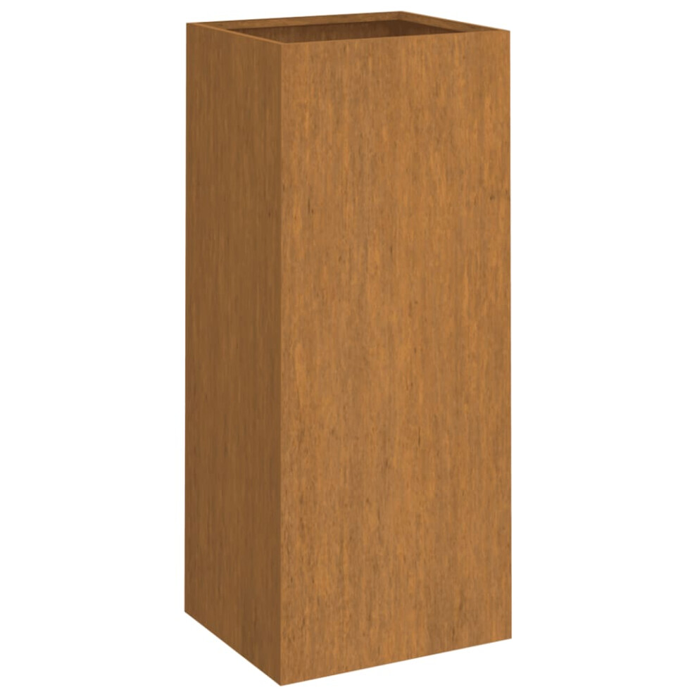 Vidaxl Planter Garden Raised Bed Patio Outdoor Pot Plant Stand Corten Steel