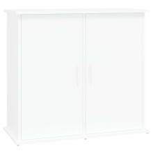 (white, 81 x 36 x 73 cm) vidaXL Aquarium Stand Fish Tank Cabinet Aquarium Cabinet Black Engineered Wood