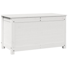 (white, 80 x 40 x 45.5 cm) vidaXL Storage Box Trunk Organiser Storage Chest Blanket Box Solid Wood Pine