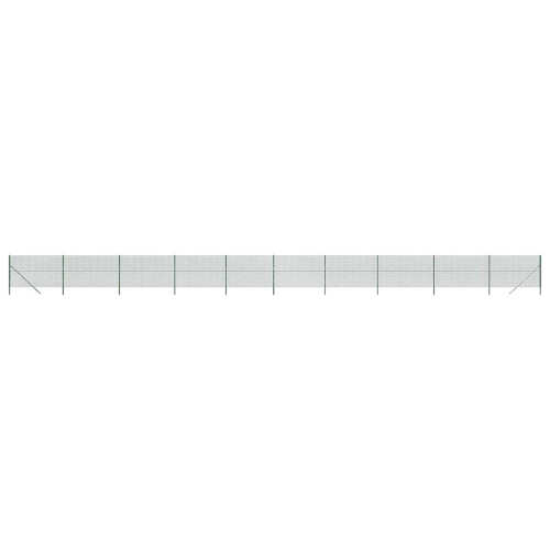 VidaXL vidaXL Maschendrahtzaun Grün 1,6x25 m