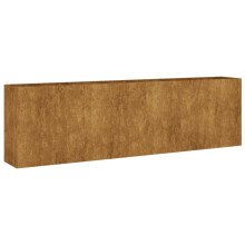 (280 x 40 x 80 cm) vidaXL Planter Garden Raised Bed Plant Pot Flower Box Flower Pot Corten Steel