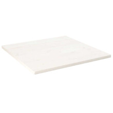 (white, 90 x 90 x 2.5 cm) vidaXL Table Top Desk Top Wooden Table Top for Desk Solid Wood Pine Square