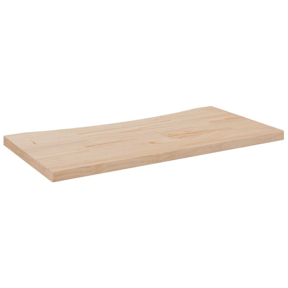 Vidaxl (Brown, 80 X 40 X 2.5 Cm) Desk Top Coffee Table Top Wooden Office Work Desk Top Solid Mango Wood