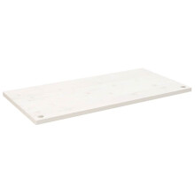 (white, 100 x 50 x 2.5 cm) vidaXL Desk Top Coffee Table Top Wooden Office Work Desk Top Solid Mango Wood