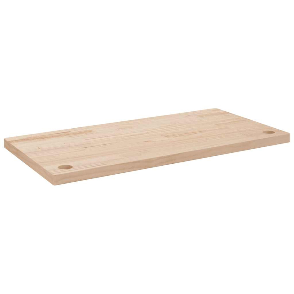 Vidaxl (Brown, 80 X 40 X 2.5 Cm) Desk Top Coffee Table Top Wooden Office Work Desk Top Solid Mango Wood