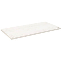 (white, 110 x 55 x 2.5 cm) vidaXL Desk Top Coffee Table Top Wooden Office Work Desk Top Solid Mango Wood