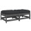 VidaXL vidaXL Garden Footstools Footrest with Cushions 2 pcs Grey Solid Wood Pine 1
