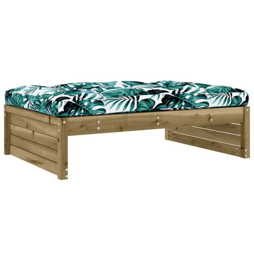VidaXL vidaXL Gartenhocker 120x80 cm Kiefernholz Imprägniert