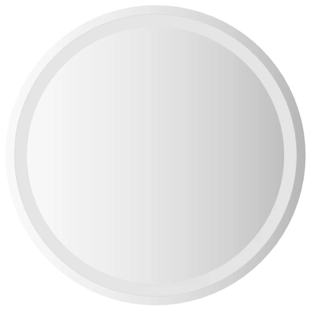 Vidaxl (60 Cm) Led Bathroom Mirror Wall Mirror Vanity Mirror With Led Light Round