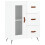 VidaXL (high gloss white) vidaXL Sideboard Storage Side Cabinet Cupboard Sonoma Oak Engineered Wood 1