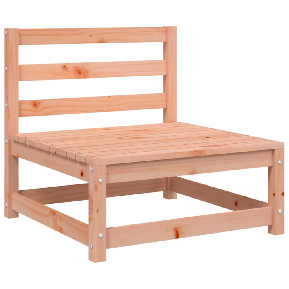 Vidaxl (Natural Douglas, Chair) Garden Lounge Set Outdoor Lounge Set Corner Sofa Couch Solid Pinewood