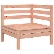 (natural douglas, 1 pcs/corner sofa) vidaXL Garden Sofa Outdoor Sofa Wooden Sectional Sofa Seat Solid Wood Pine