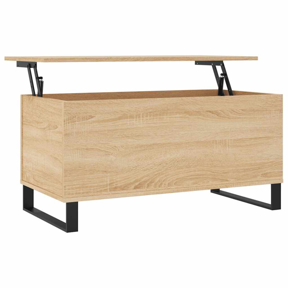 Vidaxl (Sonoma Oak) Coffee Table Side Table End Accent Telephone Sofa Table Engineered Wood
